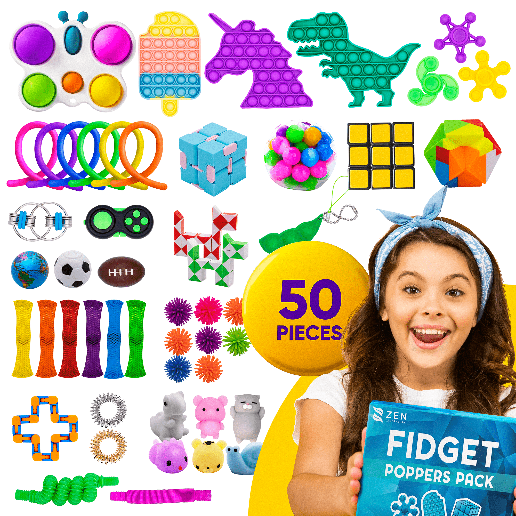 Fidget Lab Zen Laboratory - Children's Toys for Learning and Fun