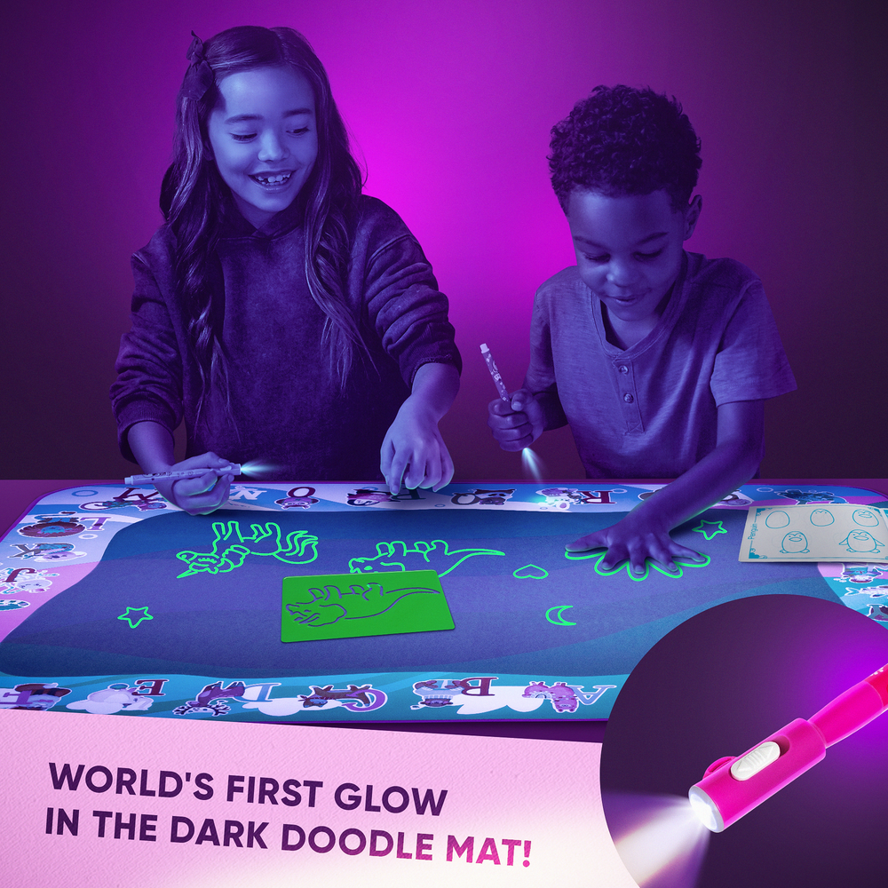 Buy Wholesale China Water Doodle Mat Luminous Water Drawing Mat With Pens  Glowing In The Dark Montessori Toys Gifts For & Write And Draw Water Mat at  USD 2