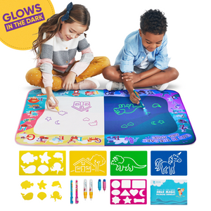 Aqua Magic Doodle Mat with Glow in the Dark – Zen Laboratory